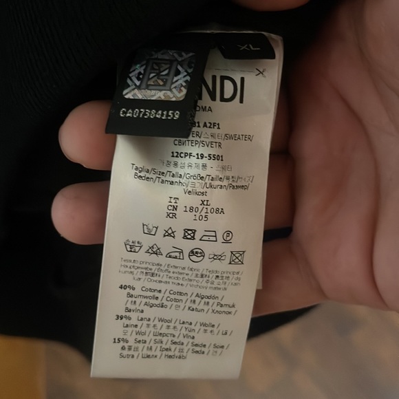 Fendi hoodie sweatshirt - Picture 3 of 5